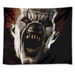 Halloween Clown Print Tapestry