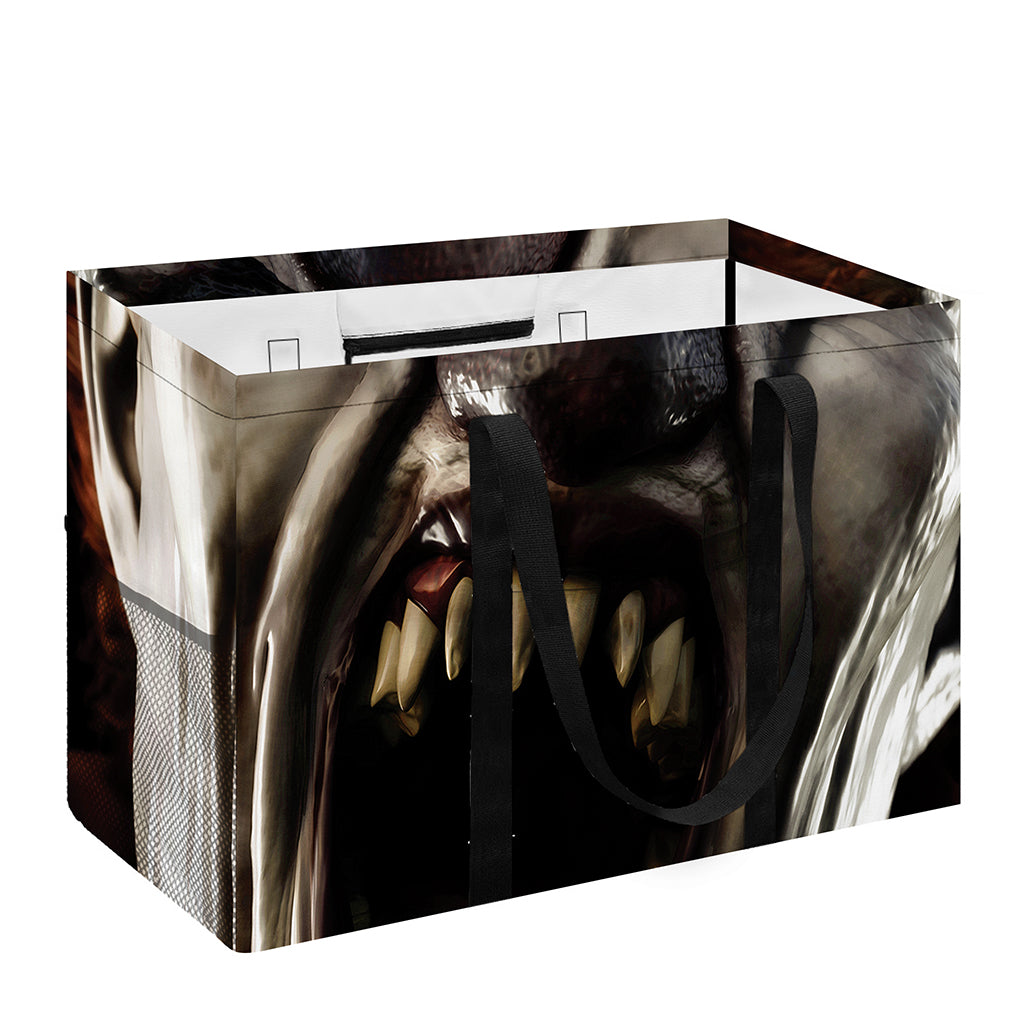 Halloween Clown Print Utility Tote Bag