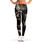 Halloween Clown Print Women's Leggings