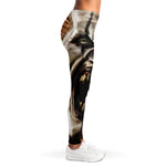 Halloween Clown Print Women's Leggings
