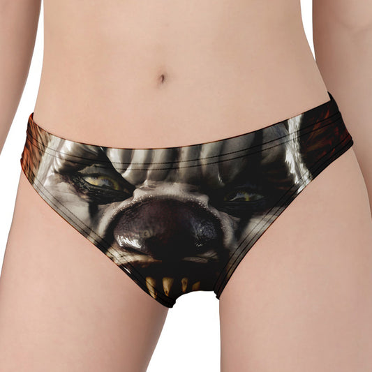 Halloween Clown Print Women's Panties