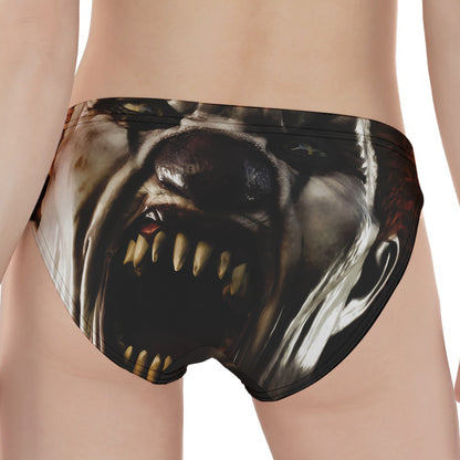 Halloween Clown Print Women's Panties