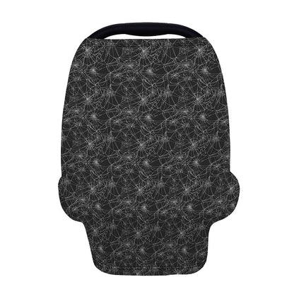 Halloween Cobweb Pattern Print Baby Seat Cover