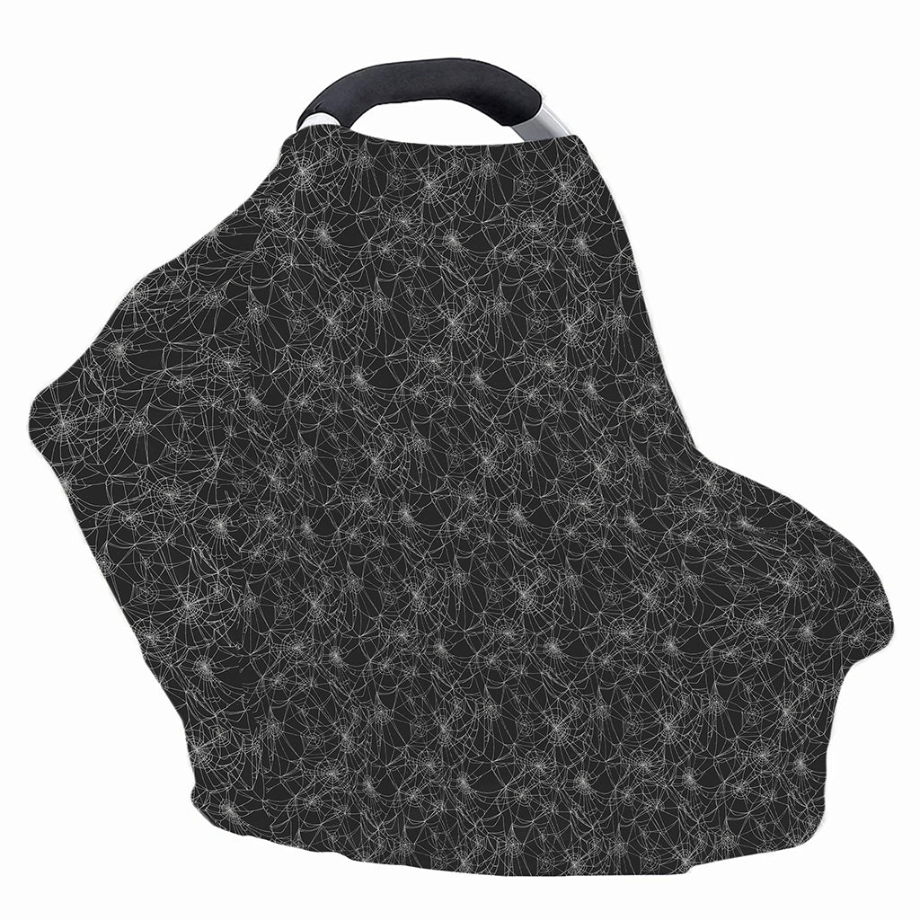 Halloween Cobweb Pattern Print Baby Seat Cover