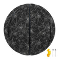 Halloween Cobweb Pattern Print Basketball