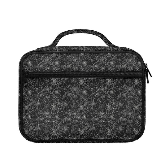 Halloween Cobweb Pattern Print Briefcase Bible Bag