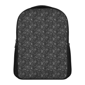 Halloween Cobweb Pattern Print Casual Backpack