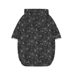 Halloween Cobweb Pattern Print Dog Zip Up Hoodie