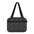 Halloween Cobweb Pattern Print Double Strap Bible Bag