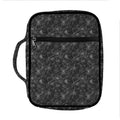Halloween Cobweb Pattern Print Front Pocket Bible Bag