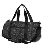 Halloween Cobweb Pattern Print Gym Bag