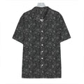Halloween Cobweb Pattern Print Hawaiian Shirt