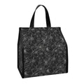 Halloween Cobweb Pattern Print Insulated Lunch Tote
