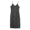 Halloween Cobweb Pattern Print Jersey Midi Cami Dress