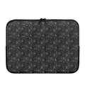 Halloween Cobweb Pattern Print Laptop Sleeve