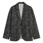 Halloween Cobweb Pattern Print Men's Blazer