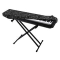 Halloween Cobweb Pattern Print Piano Keyboard Cover