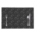 Halloween Cobweb Pattern Print Placemat