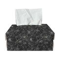 Halloween Cobweb Pattern Print Rectangle Tissue Box Cover