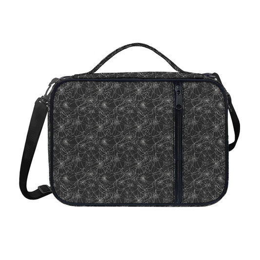 Halloween Cobweb Pattern Print Shoulder Strap Bible Bag