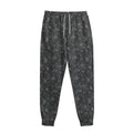 Halloween Cobweb Pattern Print Sweatpants