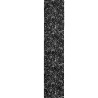 Halloween Cobweb Pattern Print Table Runner
