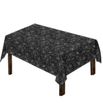 Halloween Cobweb Pattern Print Tablecloth