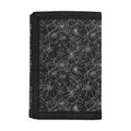 Halloween Cobweb Pattern Print Trifold Wallet