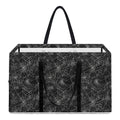 Halloween Cobweb Pattern Print Utility Tote Bag