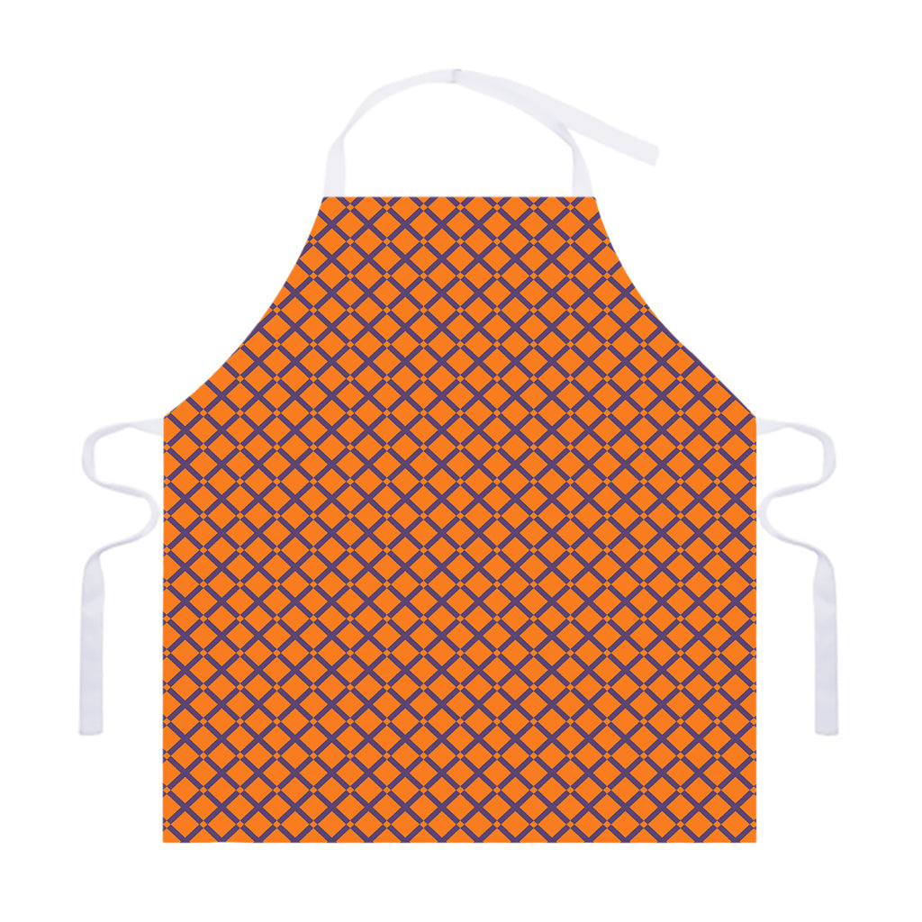 Halloween Cross Pattern Print Adjustable Apron