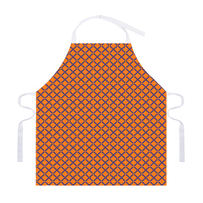 Halloween Cross Pattern Print Adjustable Apron