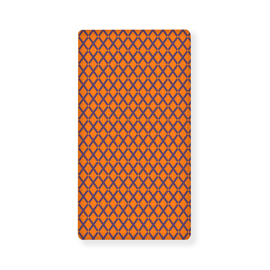 Halloween Cross Pattern Print Baby Crib Sheet
