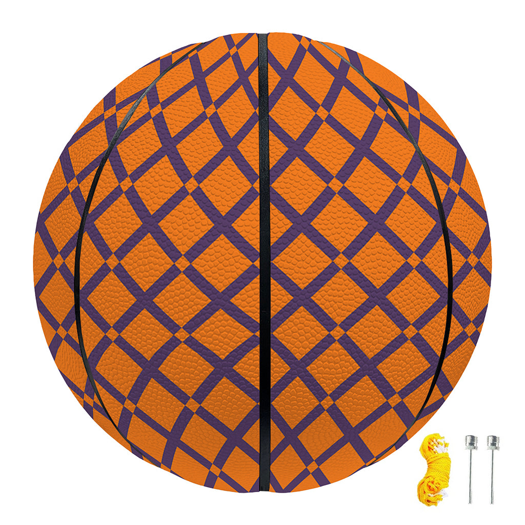 Halloween Cross Pattern Print Basketball