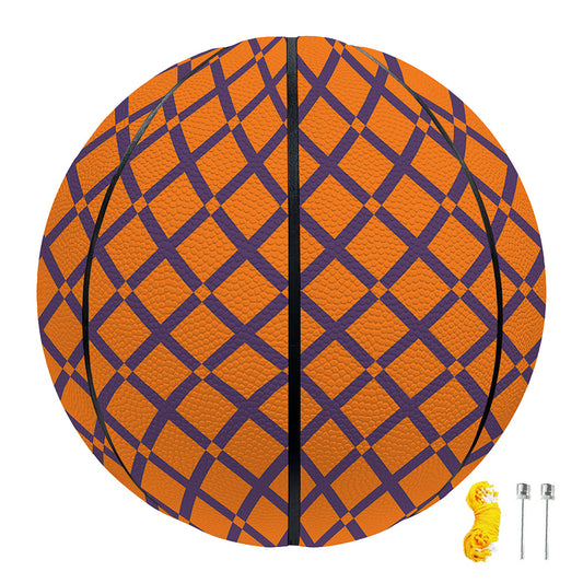 Halloween Cross Pattern Print Basketball