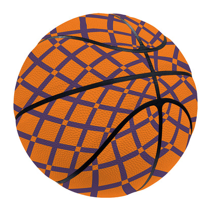 Halloween Cross Pattern Print Basketball