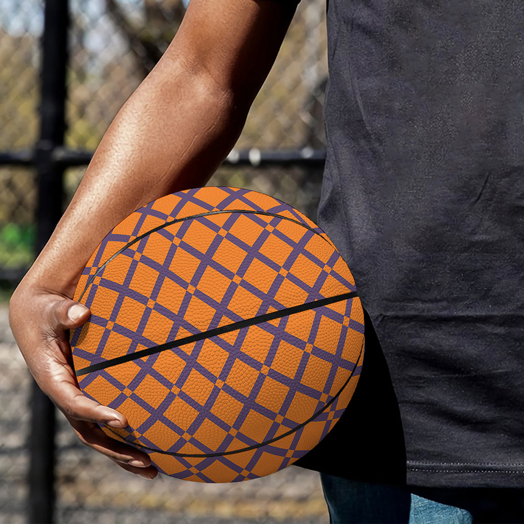 Halloween Cross Pattern Print Basketball