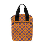 Halloween Cross Pattern Print Bible Tote Bag