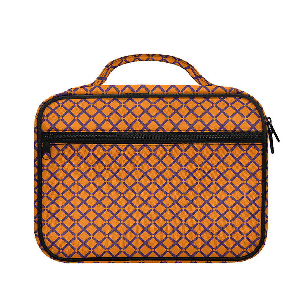 Halloween Cross Pattern Print Briefcase Bible Bag