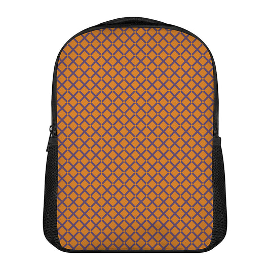 Halloween Cross Pattern Print Casual Backpack