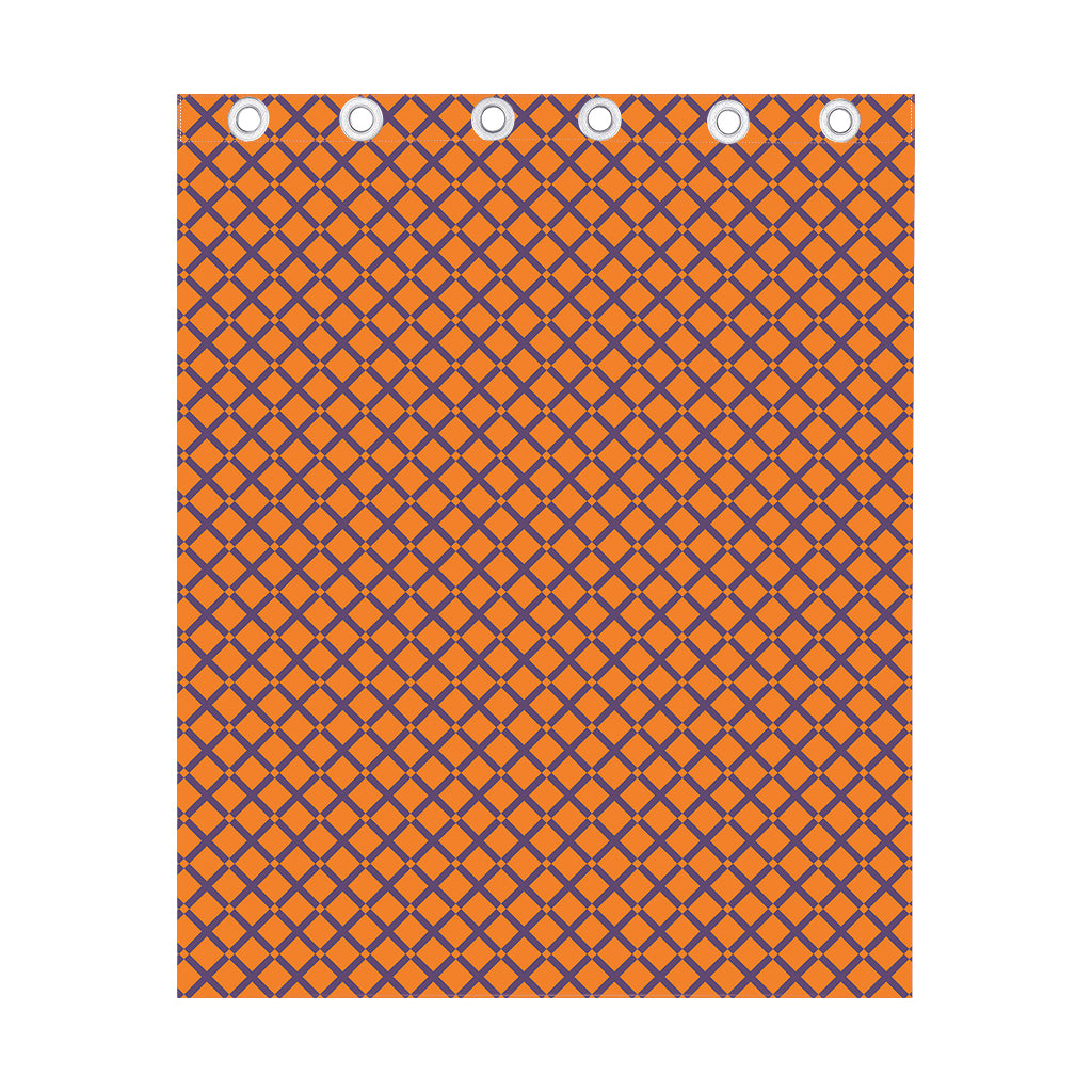 Halloween Cross Pattern Print Curtain