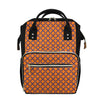 Halloween Cross Pattern Print Diaper Bag