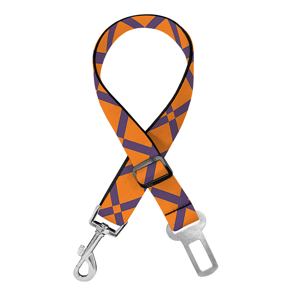 Halloween Cross Pattern Print Dog Seat Belt