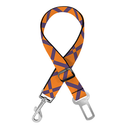 Halloween Cross Pattern Print Dog Seat Belt