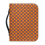 Halloween Cross Pattern Print Leather Bible Cover