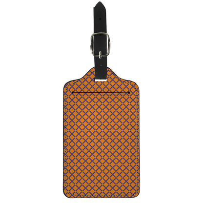 Halloween Cross Pattern Print Luggage Tag