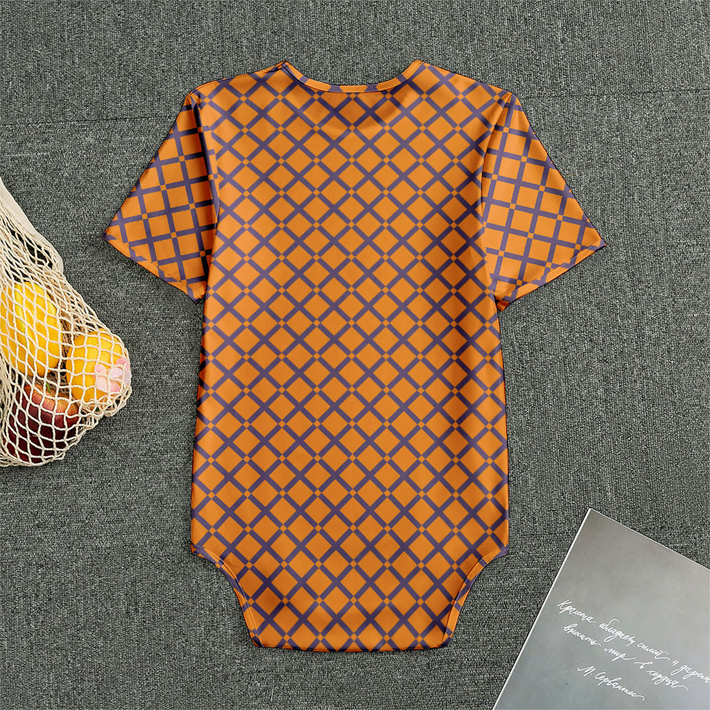 Halloween Cross Pattern Print Men's Bodysuit
