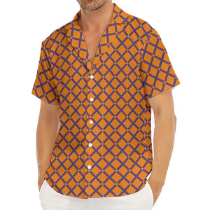 Halloween Cross Pattern Print Men's Deep V-Neck Shirt