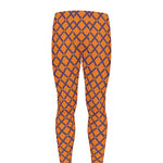 Halloween Cross Pattern Print Men's leggings