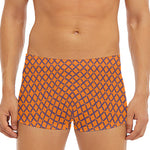 Halloween Cross Pattern Print Men's Short Boxer Briefs