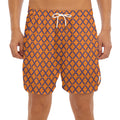 Halloween Cross Pattern Print Men's Split Running Shorts